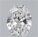 Diamante Natural 0.70 quilates, Ovalado , Color E, claridad VS2 y certificado GIA