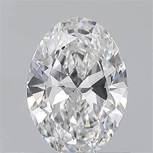 Foto Diamante Natural 0.70 quilates, Ovalado , Color E, claridad VS2 y certificado GIA de