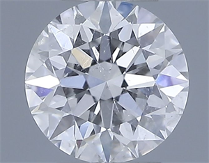 Foto Diamante Natural 0.47 quilates, Redondo , Color F, claridad SI2 y certificado IGI de