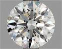 Diamante Natural 0.80 quilates, Redondo , Color I, claridad VVS2 y certificado GIA