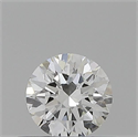 Diamante Natural 0.41 quilates, Redondo , Color H, claridad VVS1 y certificado GIA