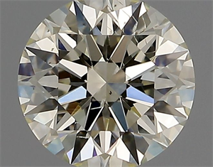 Picture of Natural Diamond 0.71 Carats, Round with Excellent Cut, J Color, SI1 Clarity and Certified by IGI