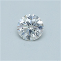 Diamante Natural 0.40 quilates, Redondo , Color E, claridad SI2 y certificado GIA