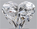 Natural Diamond 1.90 Carats, Heart with  Cut, D Color, VS1 Clarity and Certified by GIA