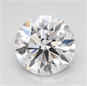 Del inventario de diamantes de laboratorio, 1.55 quilates, Redondo , Color D, claridad IF y certificado IGI
