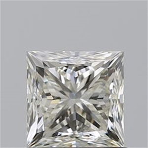 Picture of Natural Diamond 1.20 Carats, Princess with  Cut, L Color, SI1 Clarity and Certified by GIA