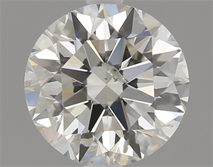Picture of 1.00 Carats, Round Diamond with Excellent Cut, J Color, I1 Clarity and Certified by GIA