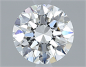 Natural Diamond 0.70 Carats, Round with Excellent Cut, H Color, VS2 Clarity and Certified by GIA