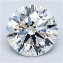 Diamante Natural 2.70 quilates, Redondo , Color G, claridad VVS2 y certificado GIA
