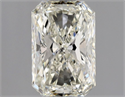 Natural Diamond 1.02 Carats, Radiant with  Cut, K Color, SI2 Clarity and Certified by GIA
