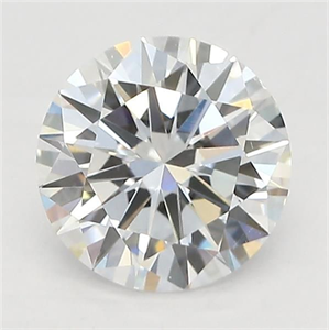 Picture of Lab Grown Diamond 1.07 Carats, Round with Excellent Cut, D Color, VS2 Clarity and Certified by IGI