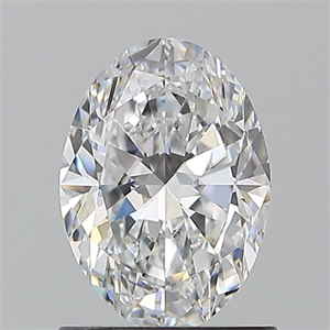 Picture of Natural Diamond 1.01 Carats, Oval with  Cut, D Color, VS2 Clarity and Certified by GIA