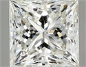 Natural Diamond 1.04 Carats, Princess with  Cut, J Color, VVS2 Clarity and Certified by GIA
