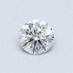 Picture of Natural Diamond 0.55 Carats, Round with Excellent Cut, E Color, SI2 Clarity and Certified by GIA