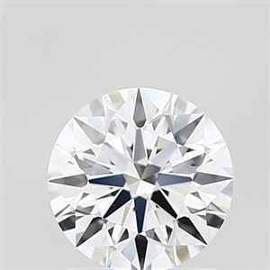 Picture of Lab Grown Diamond 1.03 Carats, Round with Ideal Cut, D Color, VVS2 Clarity and Certified by IGI
