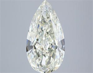 Foto Diamante Natural 4.37 quilates, De pera , Color K, claridad SI1 y certificado HRD de