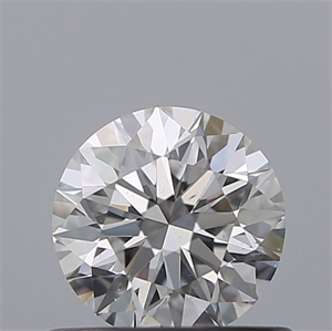Picture of Natural Diamond 0.56 Carats, Round with Excellent Cut, D Color, VS2 Clarity and Certified by IGI