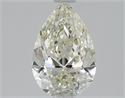 Natural Diamond 1.31 Carats, Pear with  Cut, K Color, VVS2 Clarity and Certified by GIA