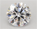Lab Grown Diamond 3.53 Carats, Round with Ideal Cut, E Color, VS1 Clarity and Certified by IGI