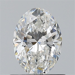 Picture of Natural Diamond 0.71 Carats, Oval with  Cut, F Color, SI1 Clarity and Certified by GIA