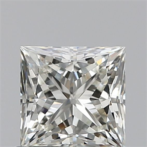 Picture of Natural Diamond 0.70 Carats, Princess with  Cut, K Color, VVS2 Clarity and Certified by GIA