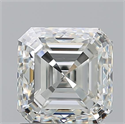 Diamante Natural 2.02 quilates, Asscher , Color J, claridad VS1 y certificado GIA