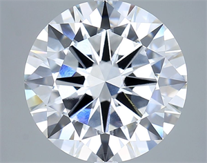Picture of Lab Grown Diamond 6.01 Carats, Round with Excellent Cut, F Color, VVS2 Clarity and Certified by IGI