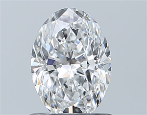 Picture of Natural Diamond 0.80 Carats, Oval with  Cut, D Color, VVS2 Clarity and Certified by GIA