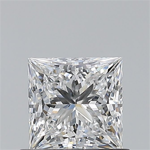 Picture of Natural Diamond 0.70 Carats, Princess with  Cut, F Color, VVS1 Clarity and Certified by GIA