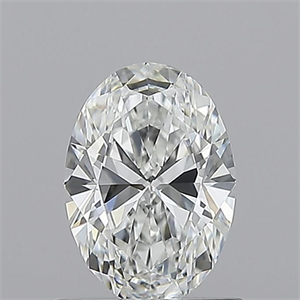 Picture of Natural Diamond 0.72 Carats, Oval with  Cut, E Color, IF Clarity and Certified by GIA
