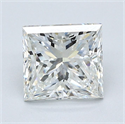 Diamante Natural 1.50 quilates, Princesa , Color I, claridad VVS1 y certificado GIA