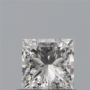 Picture of Natural Diamond 0.50 Carats, Princess with  Cut, G Color, VVS1 Clarity and Certified by IGI