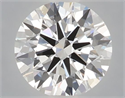 Del inventario de diamantes de laboratorio, 1.05 quilates, Redondo , Color D, claridad VVS2 y certificado IGI