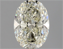Diamante Natural 1.50 quilates, Ovalado , Color L, claridad SI2 y certificado GIA