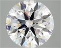 Del inventario de diamantes de laboratorio, 3.08 quilates, Redondo , Color F, claridad VVS2 y certificado IGI