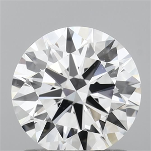 Picture of Lab Grown Diamond 1.00 Carats, Round with Ideal Cut, D Color, VVS1 Clarity and Certified by IGI