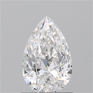 Foto Diamante Natural 0.91 quilates, De pera , Color E, claridad SI1 y certificado GIA de