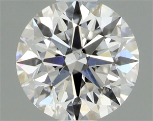 Picture of Natural Diamond 0.44 Carats, Round with Excellent Cut, E Color, SI1 Clarity and Certified by GIA