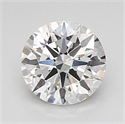 Del inventario de diamantes de laboratorio, 1.56 quilates, Redondo , Color D, claridad VS2 y certificado IGI