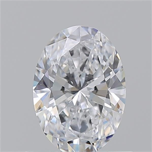 Picture of Natural Diamond 0.70 Carats, Oval with  Cut, D Color, VS2 Clarity and Certified by GIA