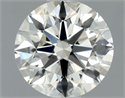 Diamante Natural 0.80 quilates, Redondo , Color I, claridad VS2 y certificado GIA