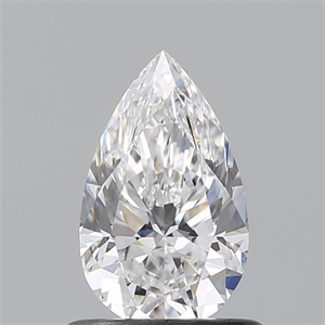 Picture of Natural Diamond 0.70 Carats, Pear with  Cut, D Color, VS1 Clarity and Certified by GIA