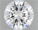 Del inventario de diamantes de laboratorio, 0.96 quilates, Redondo , Color D, claridad VVS2 y certificado IGI