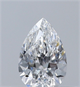 Diamante Natural 0.30 quilates, De pera , Color D, claridad VS1 y certificado GIA
