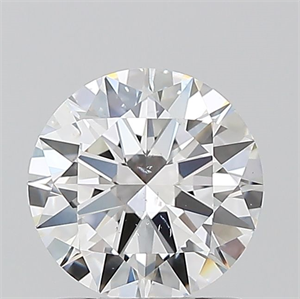Picture of Natural Diamond 1.00 Carats, Round with Excellent Cut, F Color, SI1 Clarity and Certified by GIA