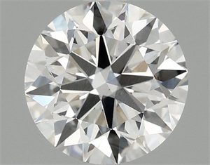 Picture of Lab Grown Diamond 1.46 Carats, Round with Excellent Cut, F Color, VS1 Clarity and Certified by IGI