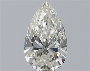 Foto Diamante Natural 0.58 quilates, De pera , Color I, claridad SI1 y certificado GIA de