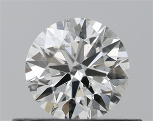 Picture of Natural Diamond 0.40 Carats, Round with Excellent Cut, G Color, SI1 Clarity and Certified by IGI