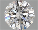 Lab Grown Diamond 1.05 Carats, Round with Ideal Cut, D Color, VVS2 Clarity and Certified by IGI