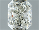 Natural Diamond 0.90 Carats, Radiant with  Cut, I Color, VVS2 Clarity and Certified by IGI